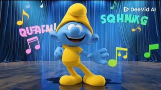 Happy New Year 2026 duck Clumsy Smurf heyitzjumboz1i un fan de cencosudycanalesdetv 