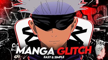 CapCut PC | Easiest Manga Glitch Tutorial