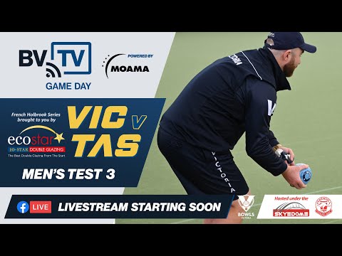 VIC v TAS  l  Test 3 - 2022 State Test Series