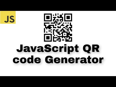 Generate QR Code using Javascript||qr code||javascript
