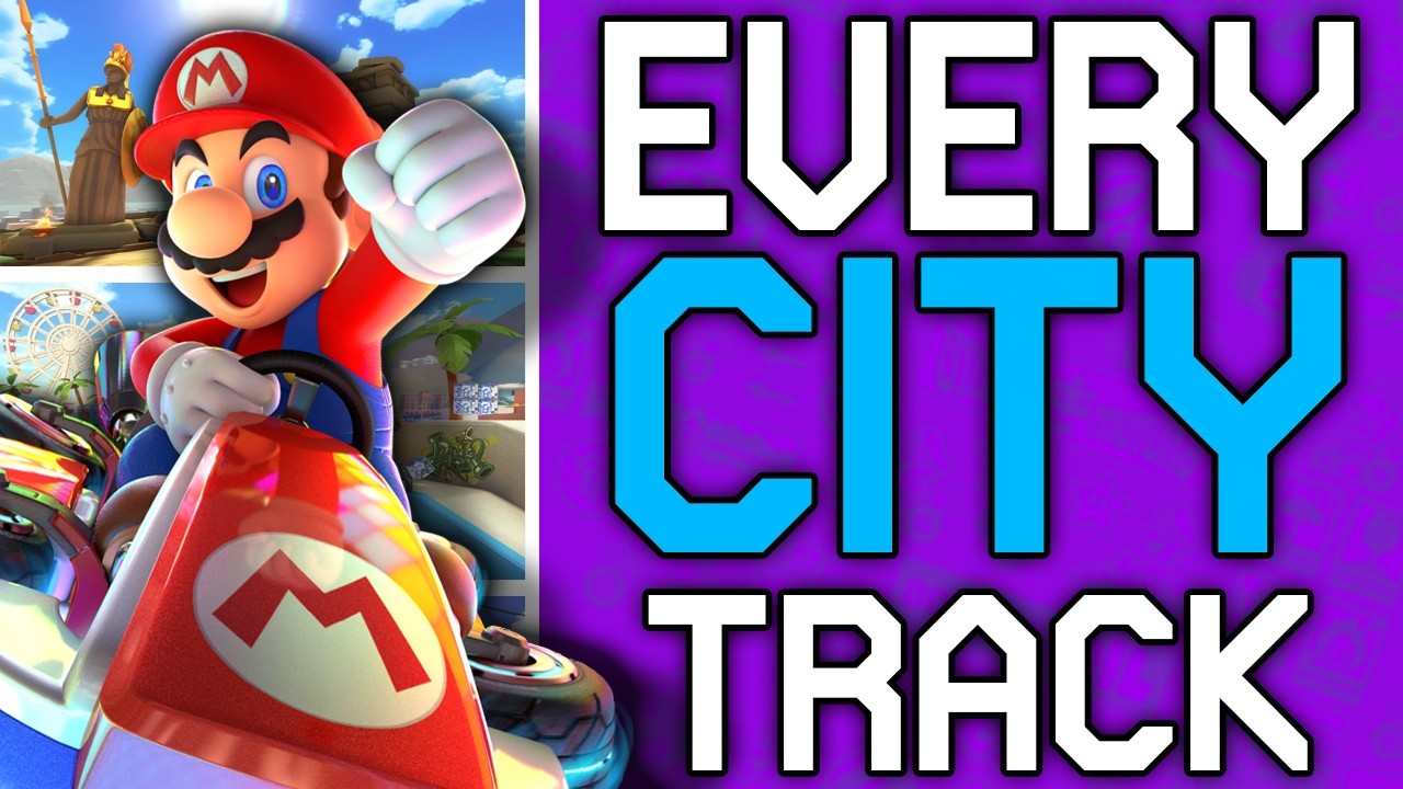 Which Mario Kart 8 Deluxe City Track is the Least Terrible? | Level By Level