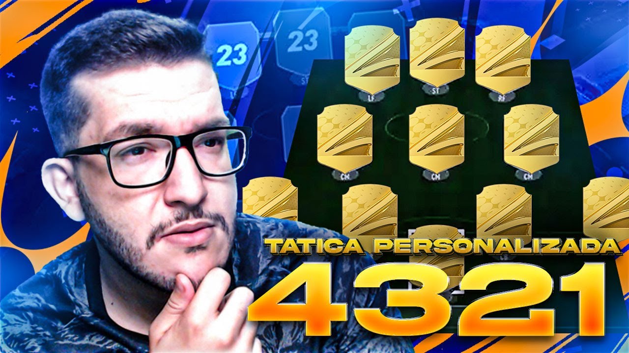 FIFA 23 |🎮 MELHOR FORMAÇÃO 4-3-2-1 DO MOMENTO || LINKER ||