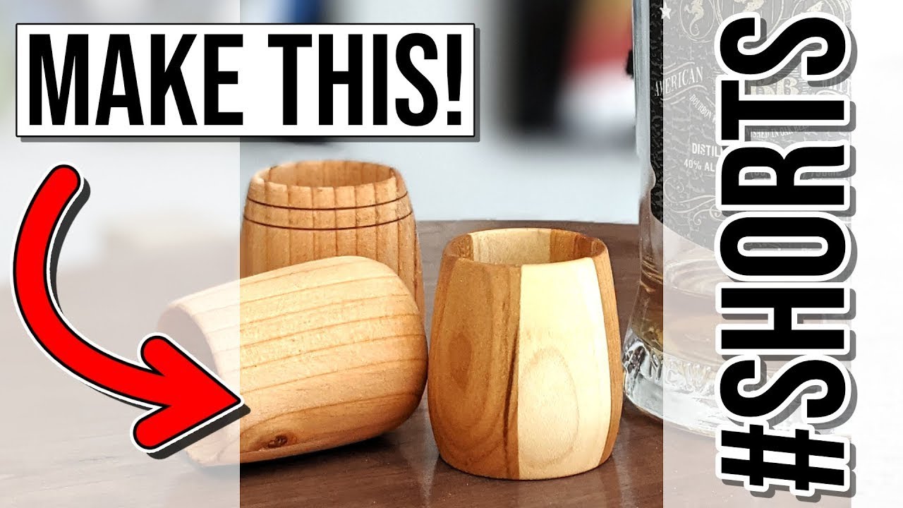 DIY Shot Glasses in 60 seconds! 
