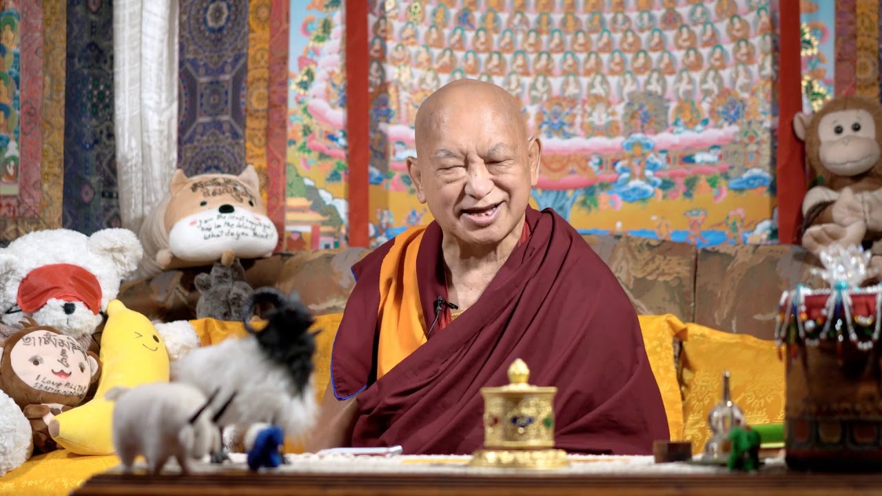 20200426 LZR Kopan - La primera práctica de dharma 'Abandona el apego que se aferra  a esta vida”