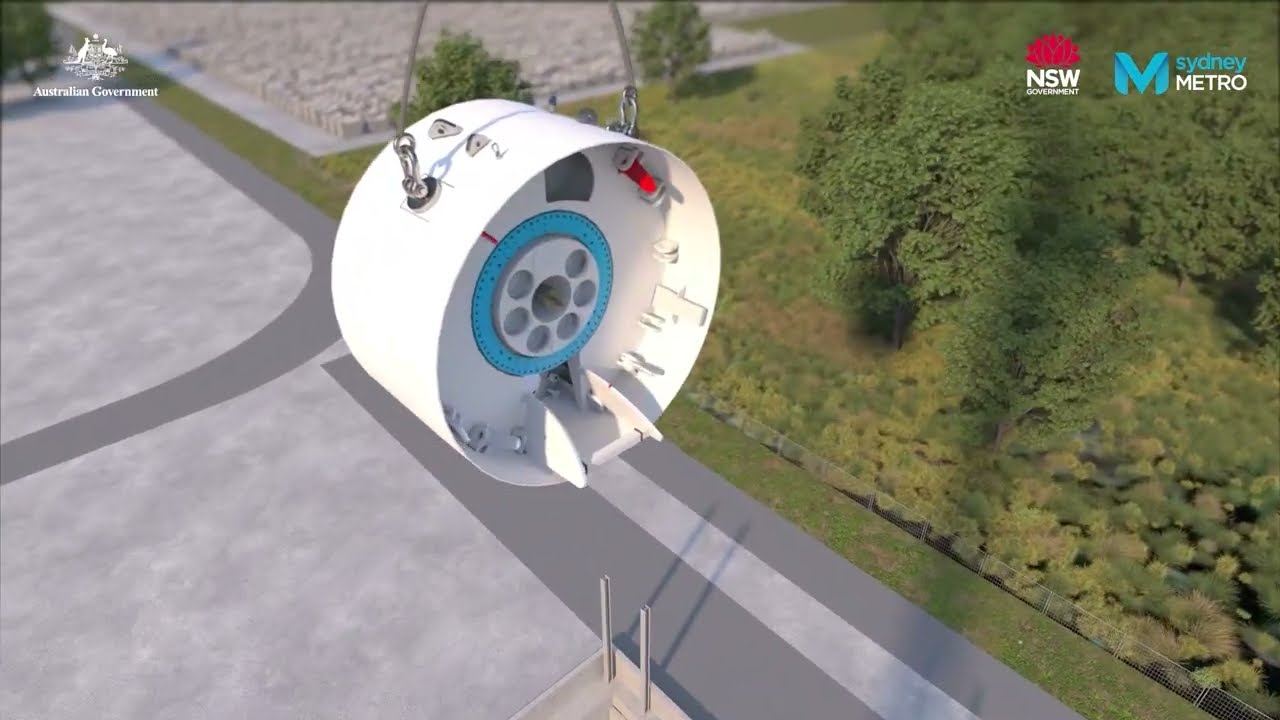 Sydney Metro – Tunnelling animation of Western Sydney Airport