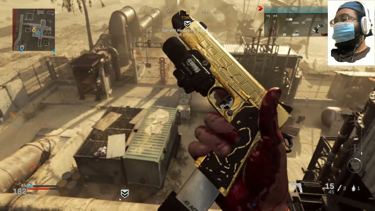 "1911" GOLD CAMO COMPLETED!!!!