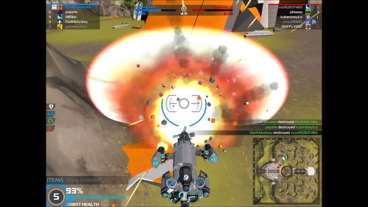robocraft ((NO LAG)) _GOODGAME_ ion destroyer 1st