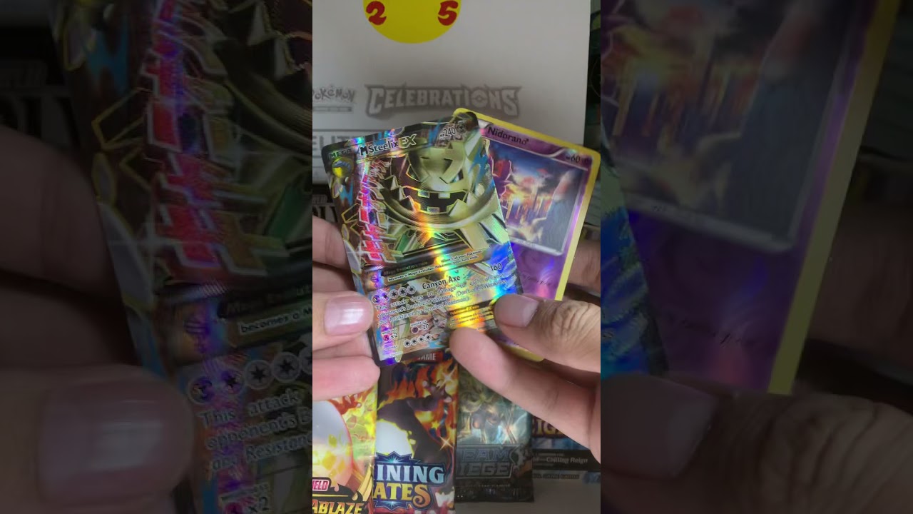 Pokémon Cards XY Steam Seige (Mega Steelix EX) ❤️