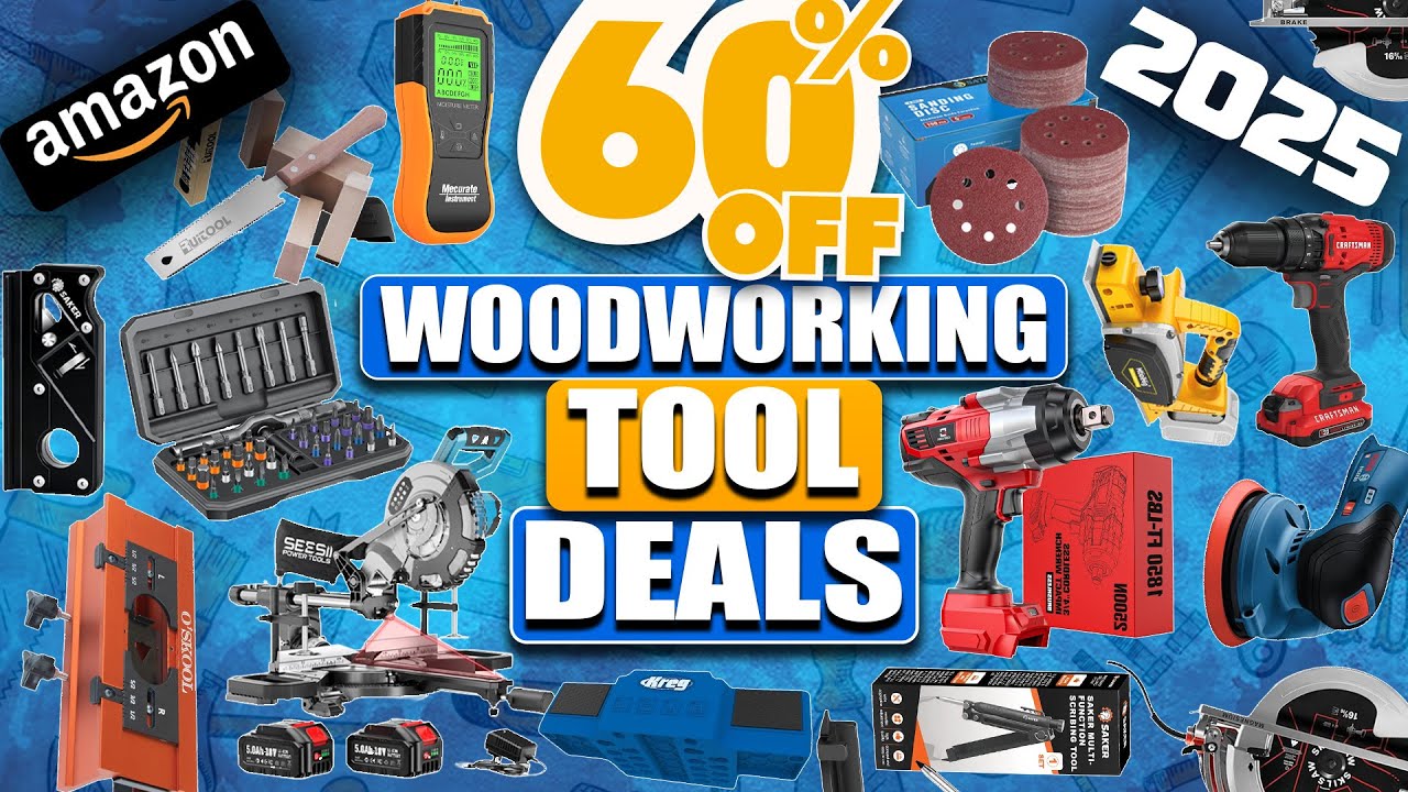 50 Hottest Black Friday Amazon Woodworking Tools Deals 2025 ( Stock ...