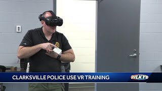 Virtual reality transforming how police officers train in Clarksville