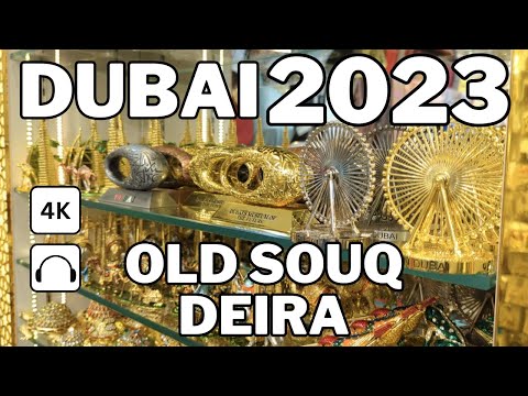 Dubai 🇦🇪 Old Souq Deira [ 4K ] Walking tour