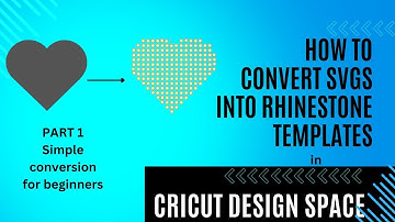 Convert SVGs to Rhinestone Template|Cricut Design Space|Rhinestone Grid Updates