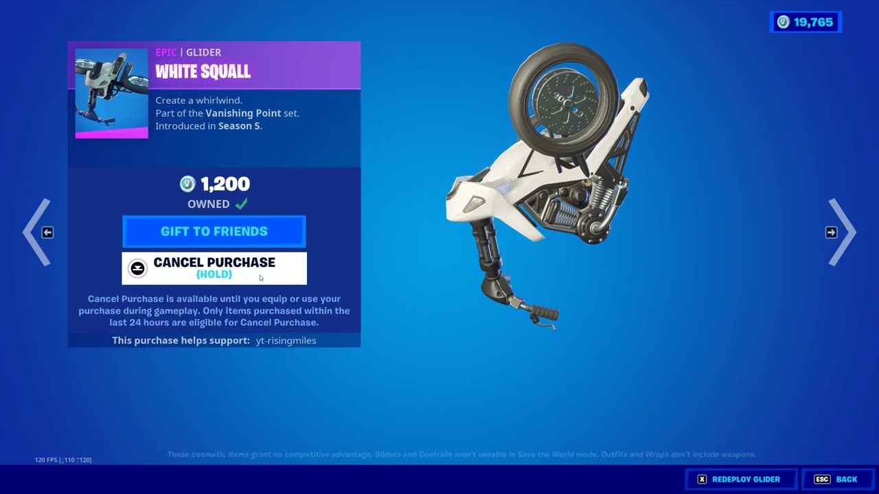 White Squall Glider