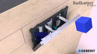 Geberit Duofresh Inbouwreservoir