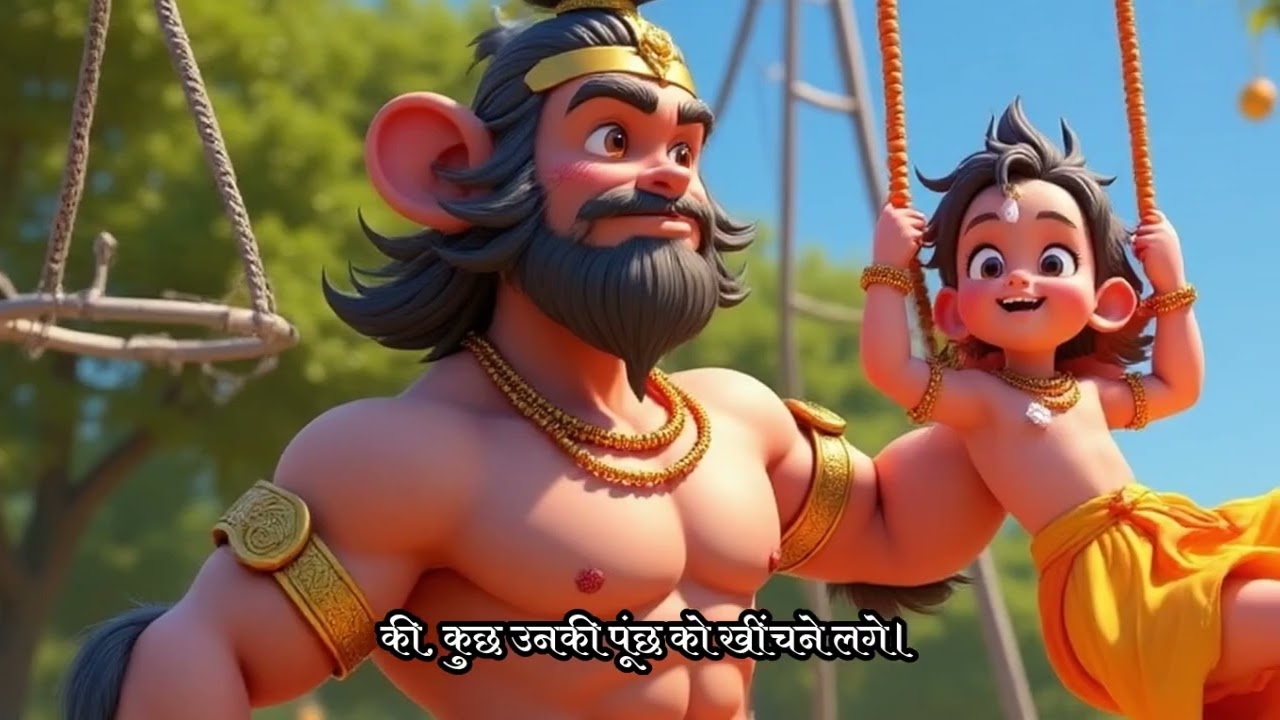 Hanumanji🔥 | Episode 1 – Scene 8: Hanuman Ji ka Balpan ke Doston ke Saath Prabhav aur Leelaayein