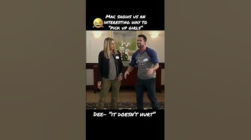 Mac shows us an interesting way to “pick up girls“#fypage #alwayssunnyinphiladelphia #iasip #Comedy
