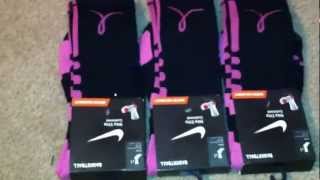 *NEW* Black/Pink Breast Cancer Nike Elite Socks!