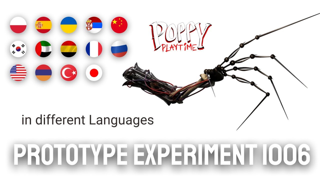 Prototype Experiment 1006 in different languages meme