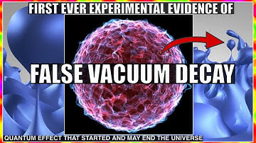 Experimental Evidence of a Phenomenon That May End The Universe - False Vacuum Decay