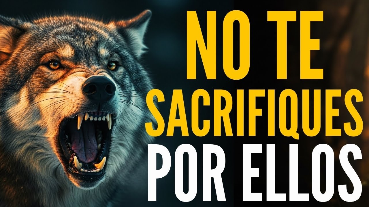 NO SACRIFIQUES TU PAZ PARA SALVAR A OTROS | Reflexion del lobo