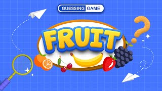 FRUITS | Vocabulary Quiz | ESL Quiz | Guessing Game | Learn English | Educational Video