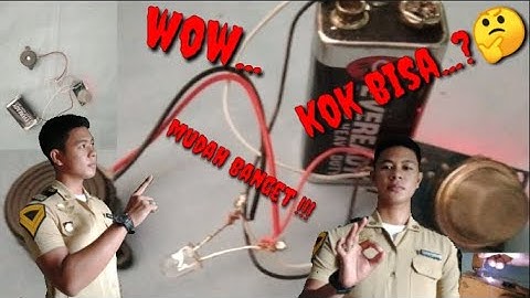 Turorial !!! Cara membuat alat pendeteksi asap sederhana