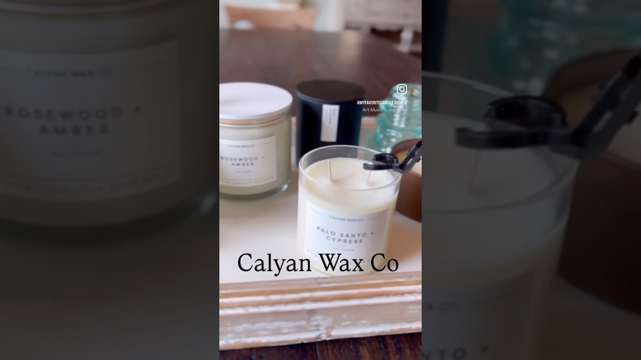 CALYAN WAX Co | Palo Santa + Cypress 