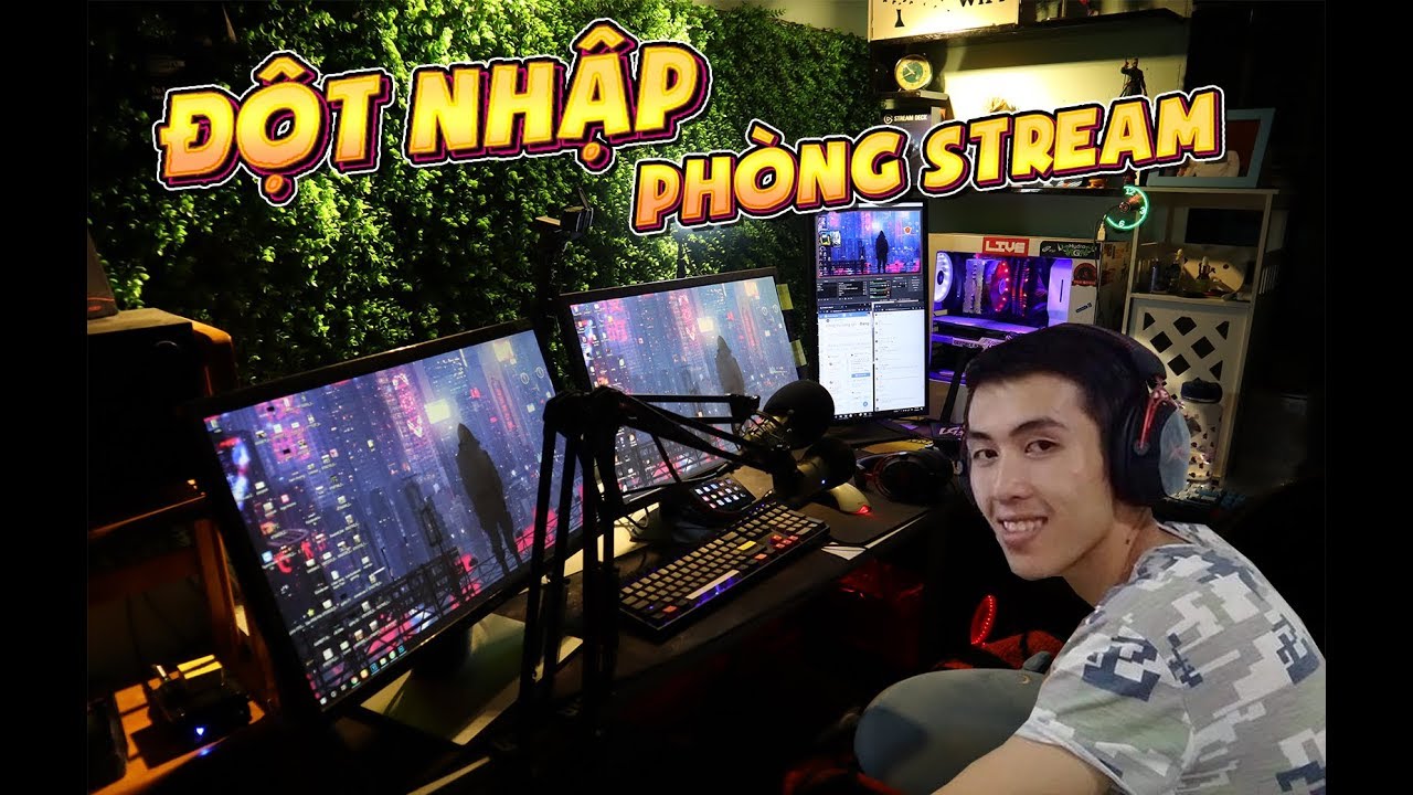 ► Đột nhập phòng STREAM của Tú Lê - Ước mơ của mọi... - youtube