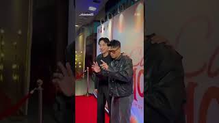 Father and son at call me mother premiere night #callmemother #ionperez #ryanbang #viceion
