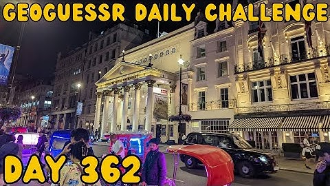 Road numbers galore! Geoguessr daily challenge day 362!