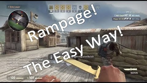 Counter-Strike: Global Offensive - Rampage Achievement/Trophy Guide - BEST METHOD!