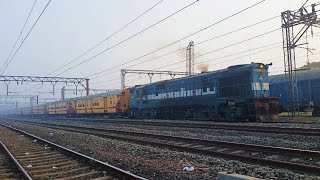 09627 Ajmer Solapur Special Express With Jamalpur Wdg3A Alco