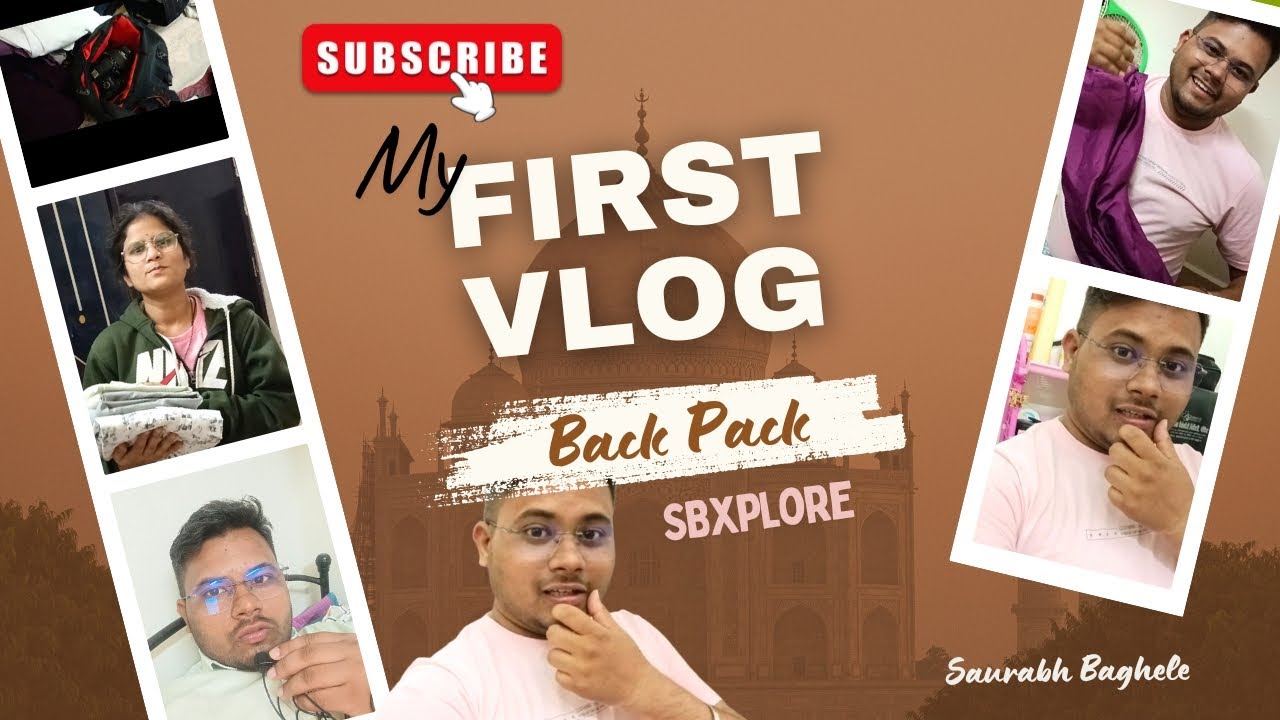 My First Vlog | A New Beginning of My Journey | Vlog No. 001 | - YouTube