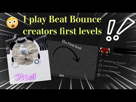 I PLAY BEAT BOUNCE CREATORS FIRST LEVELS 🤯🤯 (Read Desc)