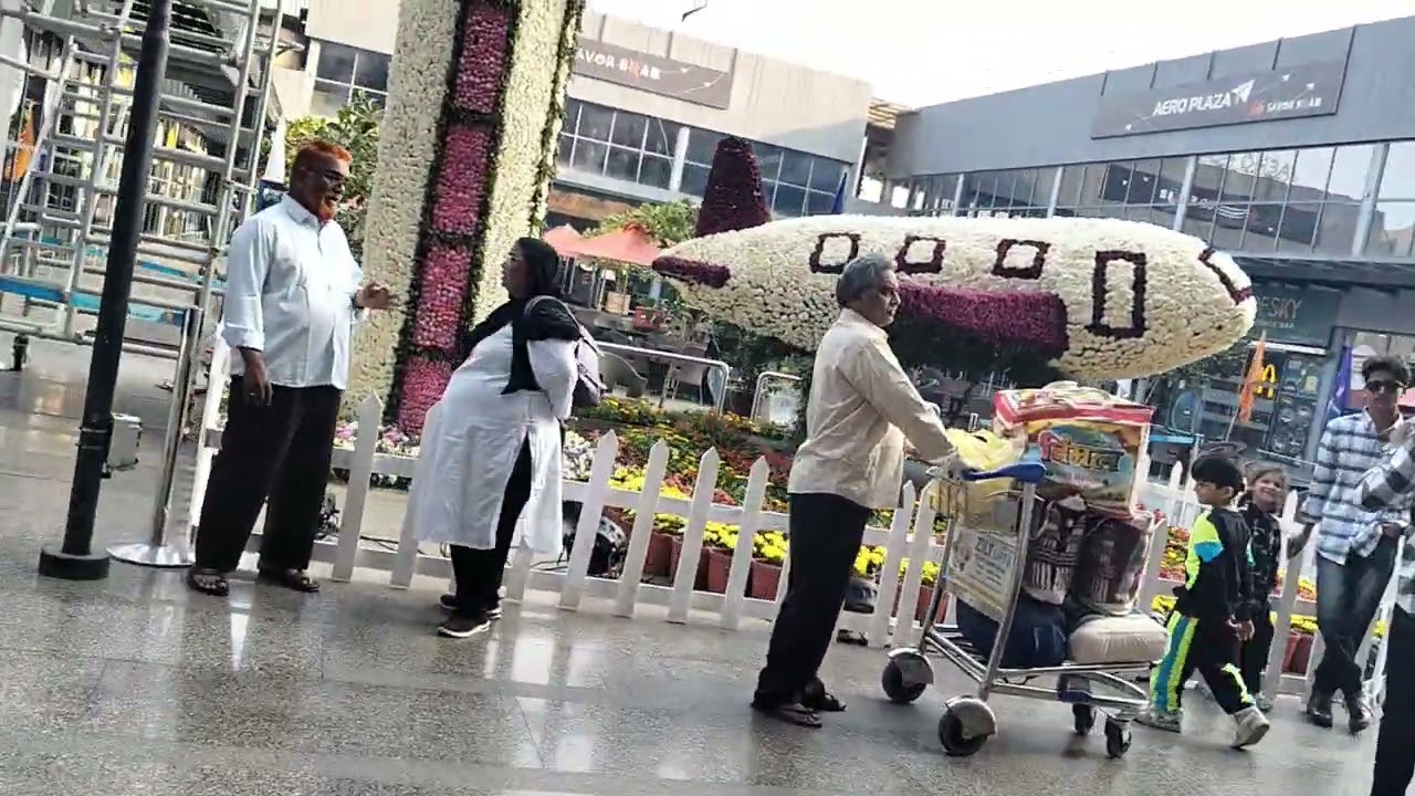 Hyd airport @JaiShriRamBhakti #jaishreeram 