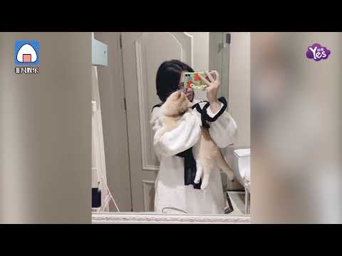 楊超越秒刪微博！自拍被扒露出煙盒，她回應：貓成年愛耍酷