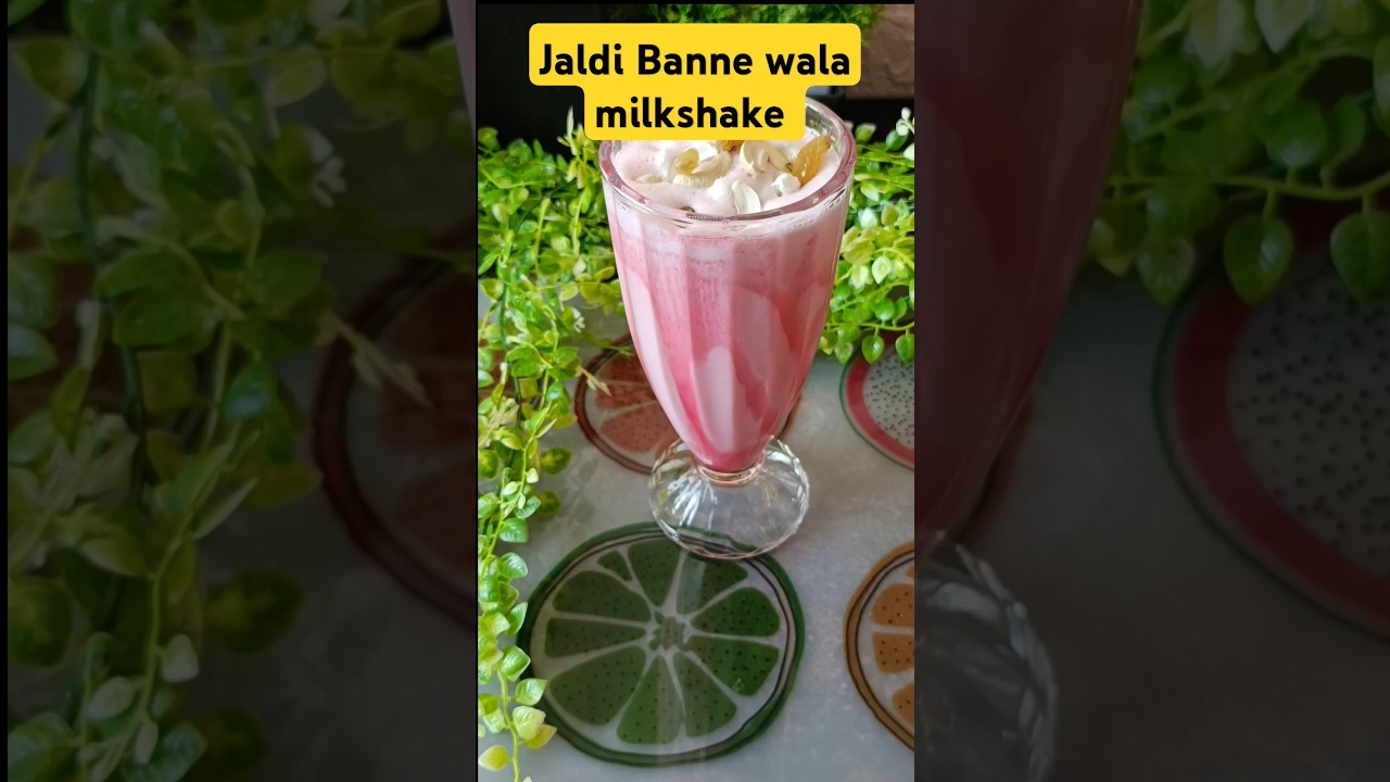 Rooh afza Milkshake|