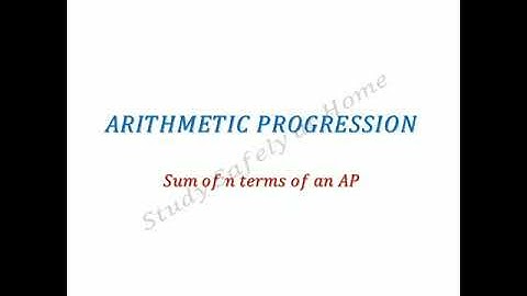 Arithmetic progression. Class 10 Mathematics. Exercise 1.3 Q 3(4)