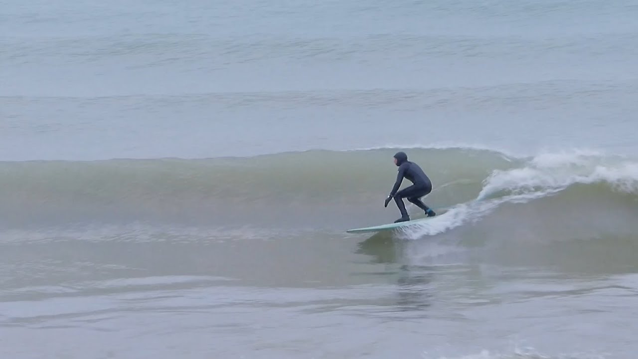 2026.01.05 clean wisconsin waves, great lakes surfing