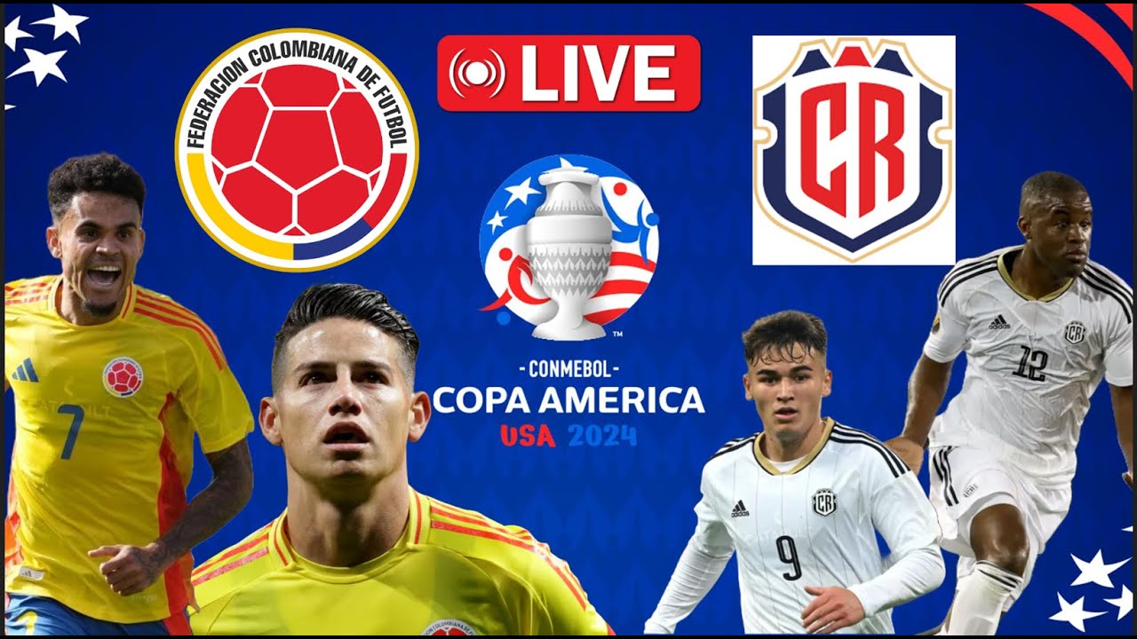 Colombia vs Costa Rica Copa America 2024 - YouTube