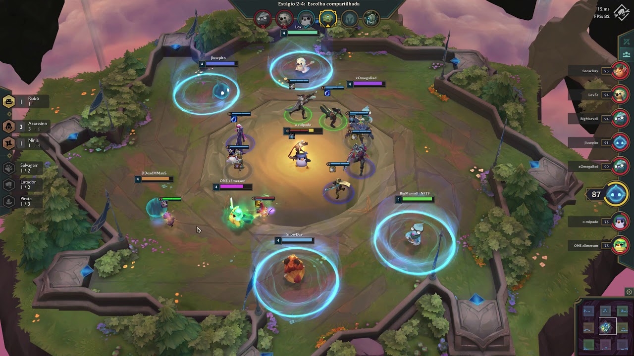 Jogando TFt contra o Zemerson