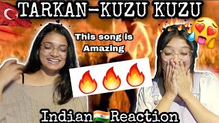 Indian🇮🇳girls reaction/Tarkan-KUZU KUZU/We got so excited😍watching Tarkan🤩/#tarkanreaction #kuzukuzu Resimi