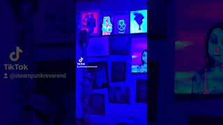 black light paintings. stoner paintings