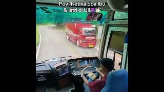 Ketika supir bus keluar skil dewa, tikungan terasa ringan