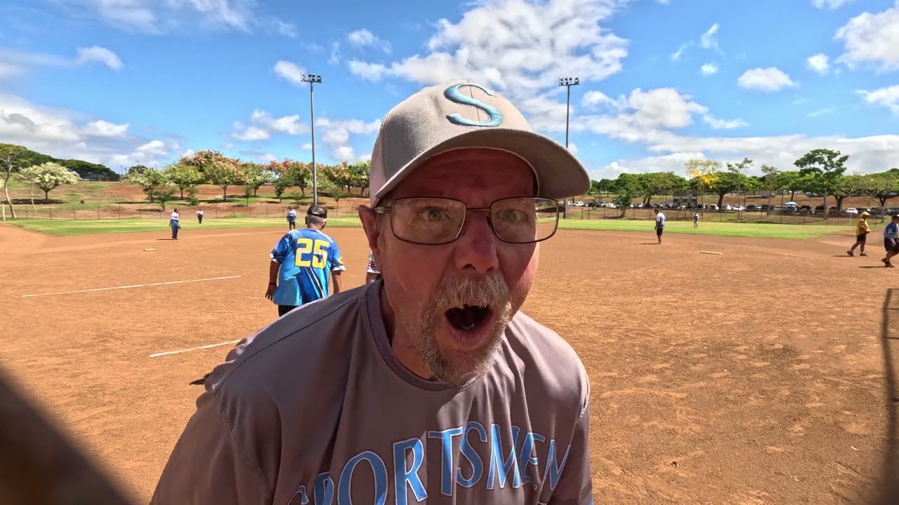 Wednesday Senior Softball games at the Patsy Mink Central Oahu Regional Park.