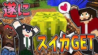 【ぽこなかくら＃52】スイカの名産地～♪スイカ＆かぼちゃ畑を作りながらここでしか聞けないYouTuberの裏話も？【マインクラフト】