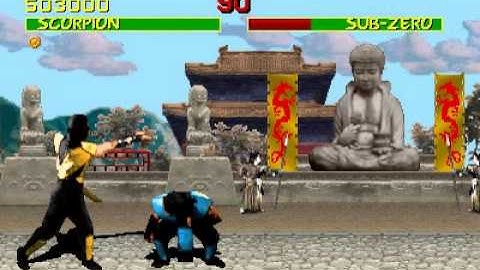 Mortal Kombat (rev 2.0 08+18+92) (Arcade / MAME) - Vizzed.com Play