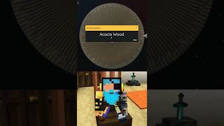 Block Hunt Blitz ¦ Acacia Wood ¦ Minecraft Bedrock Block Speedrun #Shorts