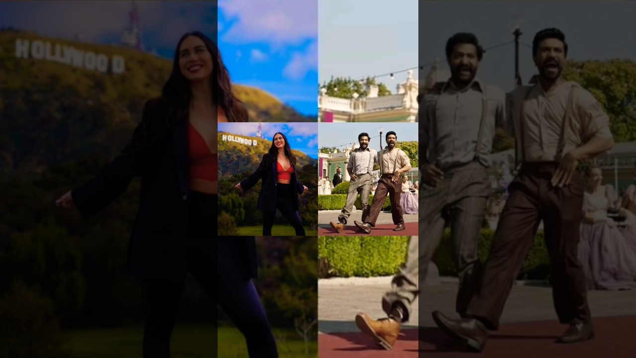 Hollywood actress Lauren Gottlieb team todaydance onnattunattusong oscars award function