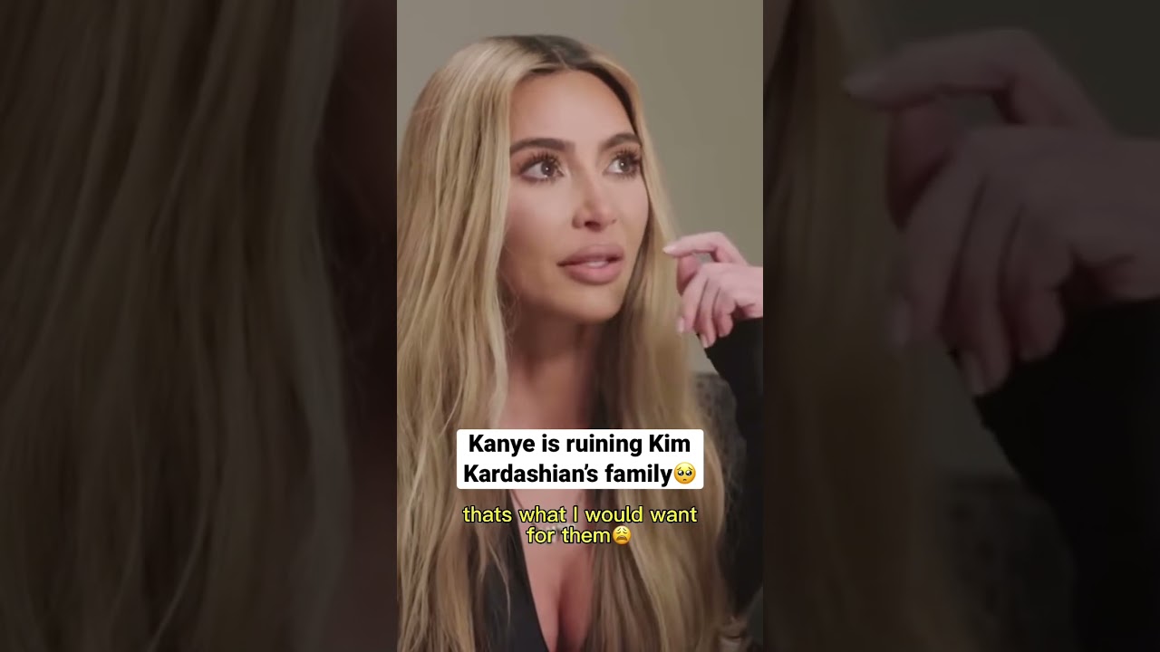 Kim Kardashian crying about her kids and father 